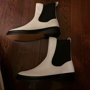 Vince - Cecyl white boots